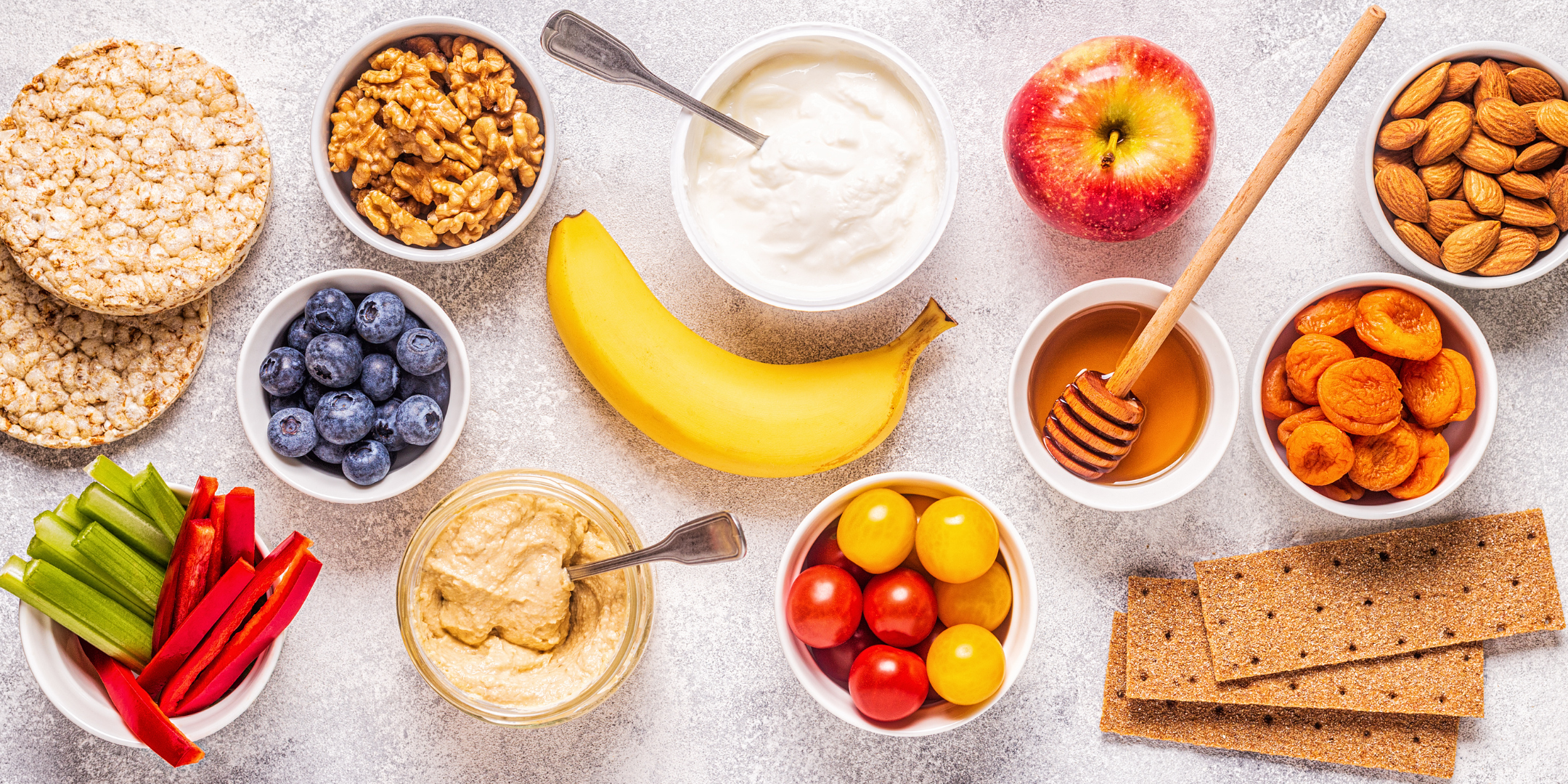 HEALTHY SNACKS ON THE GO
